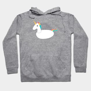 Unicorn Summer Pool Float Hoodie